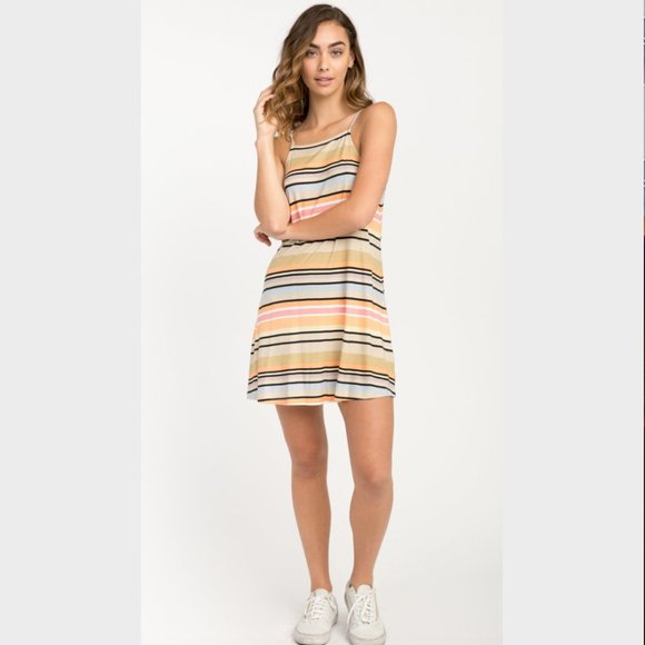 Hyacinth Halter Striped Dress - Picture 3 of 8